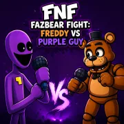 FNF Fazbear Fight: Freddy vs Purple Guy